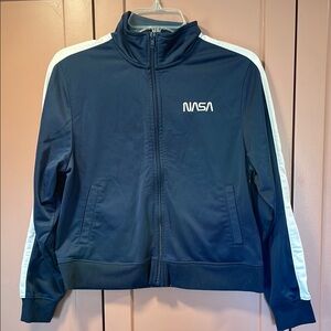 NASA Navy Blue Track Jacket